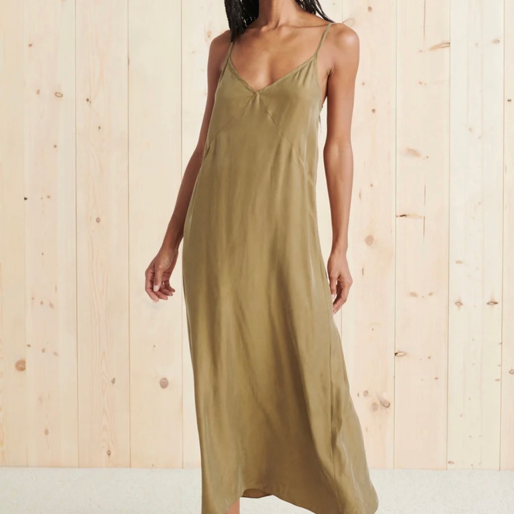 Jenni Kayne Rio Slip Dress Bronze XS